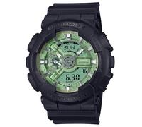 CASIO GA-110CD-1A3ER⎪GA-110CD-1A3⎪Original⎪G-SHOCK One Tone Dial ⎪Negro⎪Verde