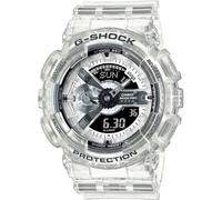 Casio GA-114RX-7AER - Reloj analógico Digital de Cuarzo para Hombre con Correa de plástico, Transparente, Moderno
