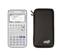 Casio Graph 90+E con Funda Protectora WYNGS Negro - Calculadora Gráfica - Paquete Básico (Francés)