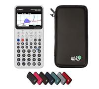 Casio Graph Math+ con Funda Protectora WYNGS Negro - Calculadora Gráfica - Paquete Básico (Francés)