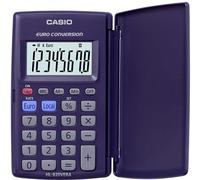 Casio HL-820VERA - Calculadora de bolsillo, 13,1 x 18,3 x 2,1 cm. color azul