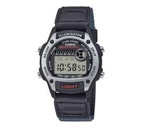 Casio Iluminador | Serie W220HF | Retroiluminación LED | Alarma | Cronógrafo | Reloj Digital | Plata/Azul
