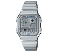 Casio Iluminador Vintage (33,9 Mm), Pantalla Digital / Brazalete De A130WE-7AEF