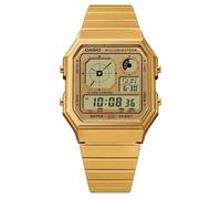 Casio Iluminador Vintage (33,9 Mm), Pantalla Digital Y Brazalete De