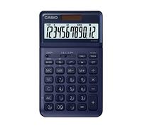 CASIO JW-200SC-NY - Calculadora de escritorio, 1.1 x 10.9 x 18.4 cm, color azul oscuro
