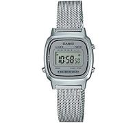Casio LA670WEM-7EF Smart Watch Armbanduhr para Mujer, Plata