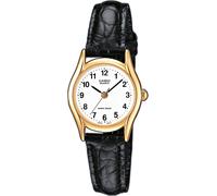 Casio LTP-1154PQ-7BEG Timeless Collection 23mm 1ATM Cuarzo Unisex Blanco Oro