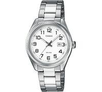 Casio LTP-1302PD-7BVEG Timeless Collection 30mm 5ATM Cuarzo Unisex Blanco Plata