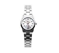 CASIO LTP-V001D-7 - Reloj con Movimiento Cuarzo, para Mujer, Color Plateado