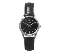 CASIO Collection LTP-V005L-1B Reloj de Mujer Estilo Vintage con Pulsera de Piel