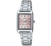 CASIO LTP-V007D-4 - Reloj con Movimiento Cuarzo japonés, para Mujer, Color Rosa y Plateado