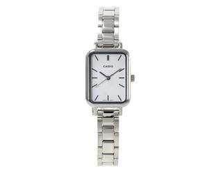 Casio LTP-V009 Series - Reloj de pulsera analógico estándar, cara rectangular, para mujer, modelo extranjero