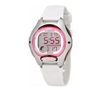 Casio LW-200-7A - Reloj de Cuarzo para Mujer, con Correa de Goma, Color Blanco