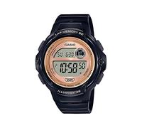 Casio LWS-1200H-1AVDF, Negro y Dorado., Correa