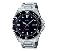 Casio mdv107d-1a1v - reloj de buceo para hombre, acero inoxidable, 200