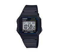 Casio Men's 'Classic' Quartz Resin Casual Watch, Color:Black (Model: W-217H-1AVCF)