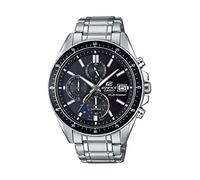 Casio Men's 'Edifice' Quartz Stainless Steel Casual Watch, Color:Silver-Toned (Modelo: EFS-S510D-1AVCR)