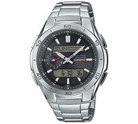 CASIO - Montre en acier inoxydable - WAVECEPTOR - Gris