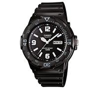 Casio MRW-200H-1B2VDF - Reloj de Caballero Caucho Negro