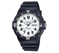 Casio MRW-200H-7 - Reloj de Pulsera, para Hombre, Color Blanco y Negro