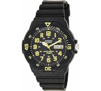 Casio MRW-200H-9 - Reloj de Pulsera para Mujer, Amarillo/Negro