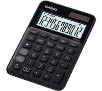 Casio MS-20UC-BK - Calculadora, 2.3 x 10.5 x 14.95 cm, color negro