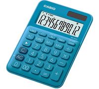 Casio MS-20UC-BU - Calculadora, 2.3 x 10.5 x 14.95 cm, color azul