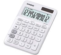 Casio MS-20UC-WE - Calculadora, 2.3 x 10.5 x 14.95 cm, color blanco | 2.3 x 10.5 x 14.95 cm