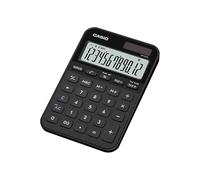 CASIO MS-20YC Calculadora de Escritorio pequeña con cálculo de Tiempo, Negro