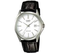Casio MTP-1183E-7A - Reloj analógico de Cuarzo para Hombre, Correa de Cuero Color Negro