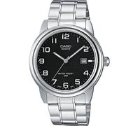 Casio MTP-1221A-1AVEG Reloj de pulsera Collection 39mm Cuarzo Unisex Negro Plata