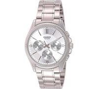 CASIO MTP-1375D-7 - Reloj con Movimiento Cuarzo, para Hombre, Color Gris y Plateado