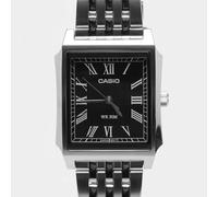 Casio Reloj MTP-B190D-1BVEF para hombre Cuarzo Pulsera de acero Caja cuadrada elegante
