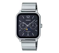 Casio MTP-M305D-1A | Reloj anal?gico cuadrado fase lunar | Banda de acero ino...