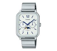 Casio MTP-M305D-7AVDF - Reloj analógico para Hombre, Color Blanco
