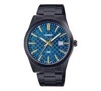 Casio MTP-VD02B-1EUDF - Reloj de Pulsera para Hombre, Esfera Negra