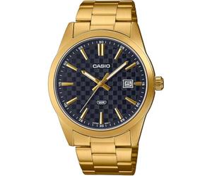Casio MTP-VD02B-1EUDF - Reloj de Pulsera para Hombre, Esfera Negra