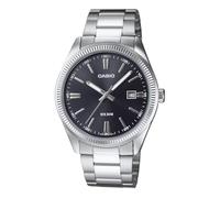 Casio MTP1302D-1A1 - Reloj de esfera negra, color negro, Negro -, Una talla