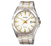 Casio mtp1308sg-7av - reloj para hombres, correa de acero inoxidable c