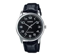 Casio MTPV001L-1B - Reloj analógico de Cuarzo para Hombre, Blanco, Movimiento de Cuarzo