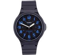 CASIO MW-240-2B Reloj Analógico de Cuarzo para Hombre Pulsera de Resina