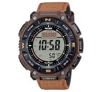 Casio PRO TEK PRG340L-5 - Reloj digital de piel marrón
