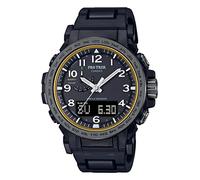 Casio Pro Trek PRW-51FC-1JF Modelo equipado con radio Wave Solar que utiliza materiales ecológicos importado de Japón enero de 2023, negro, Negro -