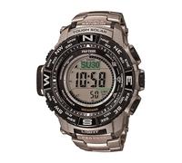Casio PRW3500 Series | Pro Trek | 100M WR | Brújula | Alt/Baro-Thermo | Energía solar resistente | Cronómetro atómico | Cronómetro 1-100 SEC | Temporizador de cuenta regresiva | Hora mundial