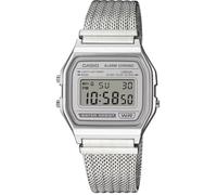 Casio Reloj A158WEM-7EF Vintage Iconic Digital Plata Gris