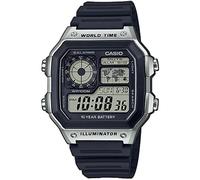 Casio Reloj AE-1200WH-1CVEF Hombre Negro Silicona.