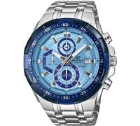 Casio Reloj analógico de Cuarzo para Hombre con Correa de Acero Inoxidable EFR-539DE-2AVCR