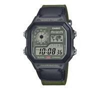 Casio - Reloj analógico de Cuarzo Unisex con Correa en AE-1200WHUB-3AVEF, Correa