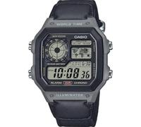 Casio - Reloj analógico de Cuarzo Unisex con Correa en AE-1200WHUB-8AVEF, Correa
