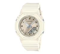 Casio Reloj analógico Digital de Cuarzo para Mujer con Correa de plástico GMA-P2100ST-7AER, Blanco, Correa